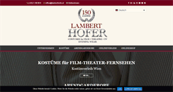 Desktop Screenshot of lamberthofer.at